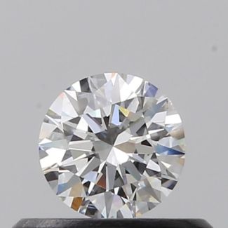 0.30 Carat Round F VVS1 EX GIA Natural Diamond