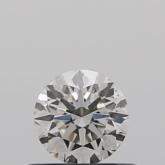 0.41 Carat Round I SI2 EX GIA Natural Diamond