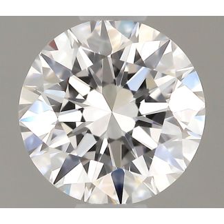 0.6 Carat Round D VVS1 EX GIA Natural Diamond