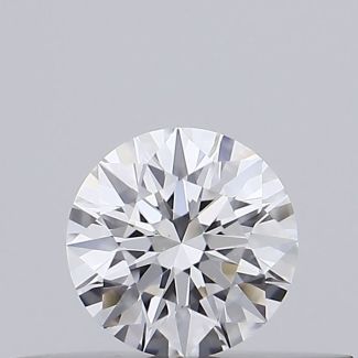 0.25 Carat Round D VS2 EX GIA Natural Diamond