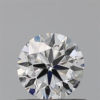 0.50 Carat Round F VS1 VG EX GIA Natural Diamond