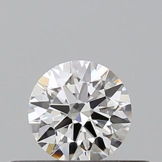 0.3 Carat Round F IF EX VG GIA Natural Diamond