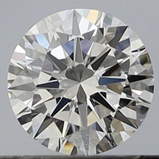 0.45 Carat Round E IF EX GIA Natural Diamond