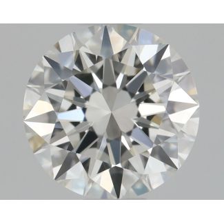 0.5 Carat Round G VVS1 EX GIA Natural Diamond