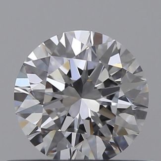 0.36 Carat Round D VVS1 EX GIA Natural Diamond