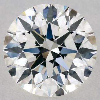 0.57 Carat Round H IF EX GIA Natural Diamond