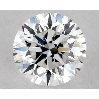 0.4 Carat Round E VVS1 EX GIA Natural Diamond