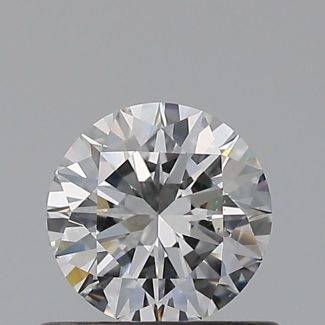 0.5 Carat Round E SI1 EX VG GIA Natural Diamond