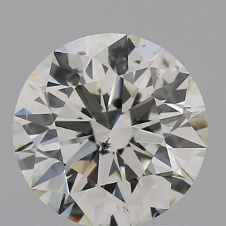 1.03 Carat Round J SI2 EX GIA Natural Diamond