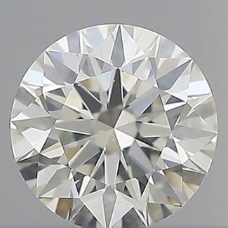 0.41 Carat Round H VS2 EX IGI Natural Diamond