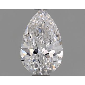 0.53 Carat Pear D VS1 - EX VG GIA Natural Diamond