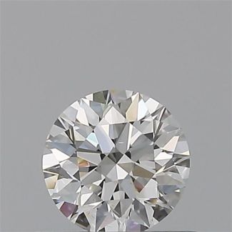 0.40 Carat Round H VS1 EX GIA Natural Diamond