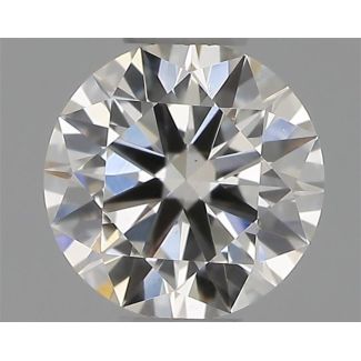 0.30 Carat Round F VS1 EX IGI Natural Diamond