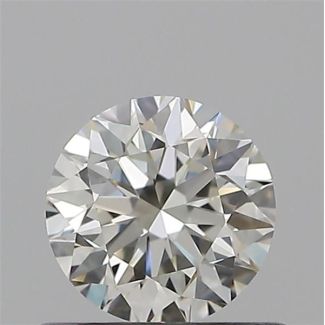 0.50 Carat Round H VVS1 VG EX IGI Natural Diamond