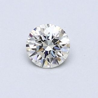 0.41 Carat Round H VS1 EX GIA Natural Diamond