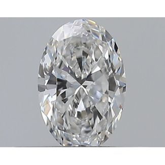 0.31 Carat Oval E VVS2 - EX VG GIA Natural Diamond