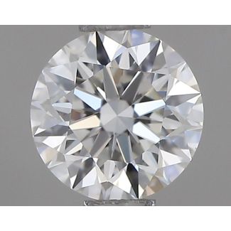 0.5 Carat Round G VVS2 EX IGI Natural Diamond