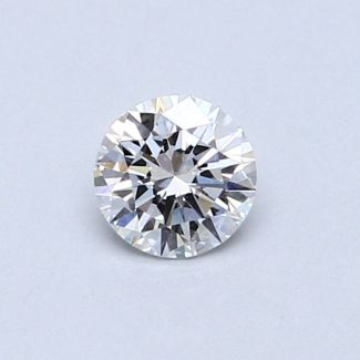 0.41 Carat Round D SI1 EX VG GIA Natural Diamond