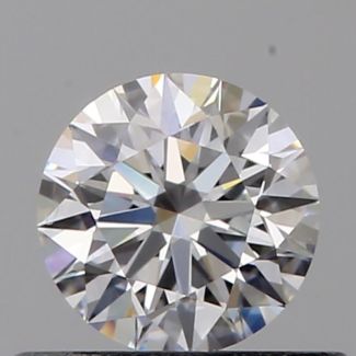 0.40 Carat Round D VS1 EX GIA Natural Diamond