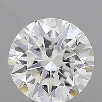 0.4 Carat Round E VVS2 EX GIA Natural Diamond