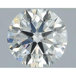 1.8 Carat Round H SI1 EX GIA Natural Diamond