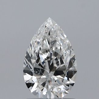 1.02 Carat Pear F SI2 - EX GIA Natural Diamond