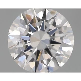 0.30 Carat Round E SI1 EX IGI Natural Diamond