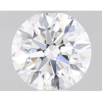 0.8 Carat Round D VS2 EX GIA Natural Diamond