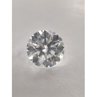 0.62 Carat Round H SI2 EX GIA Natural Diamond