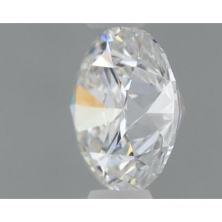 0.4 Carat Round F SI1 EX GIA Natural Diamond