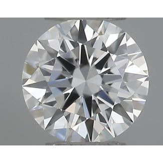 0.23 Carat Round F VVS1 EX GIA Natural Diamond