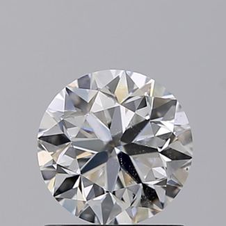 0.92 Carat Round D SI2 VG EX GIA Natural Diamond