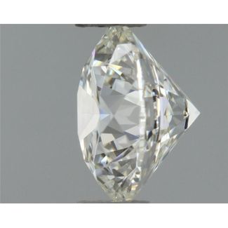 0.6 Carat Round H VVS2 EX GIA Natural Diamond