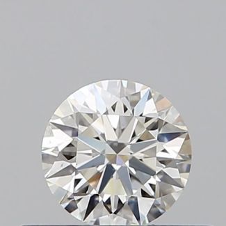 0.35 Carat Round H VS2 EX VG GIA Natural Diamond