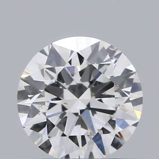 0.5 Carat Round D SI1 VG EX GIA Natural Diamond