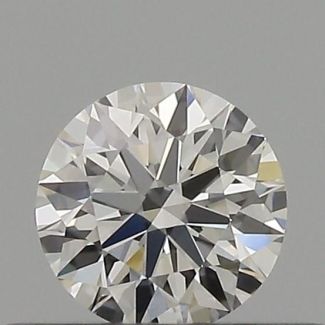 0.23 Carat Round H IF EX GIA Natural Diamond