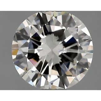 0.54 Carat Round H VS1 VG GD IGI Natural Diamond