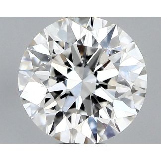 0.35 Carat Round E SI2 EX GIA Natural Diamond