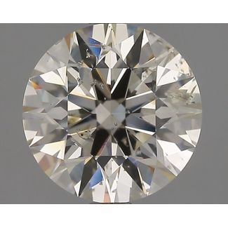 2.01 Carat Round K SI2 EX VG HRD Natural Diamond