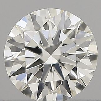 0.4 Carat Round H IF EX IGI Natural Diamond