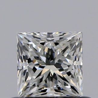 0.50 Carat Princess I VS1 - EX VG GIA Natural Diamond