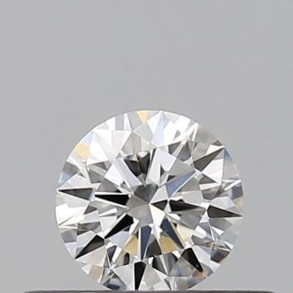 0.3 Carat Round F VS2 EX VG GIA Natural Diamond