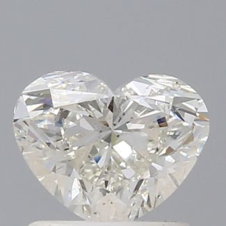 1.00 Carat Heart H SI1 - GD IGI Natural Diamond