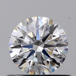 0.50 Carat Round D VS1 EX GIA Natural Diamond