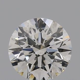 0.52 Carat Round I SI1 EX GIA Natural Diamond