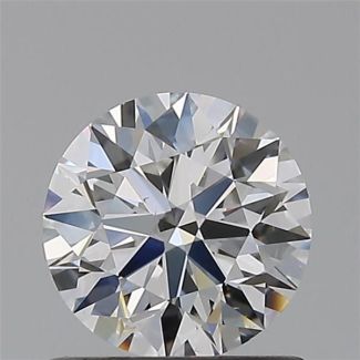 0.70 Carat Round E VS1 EX GIA Natural Diamond