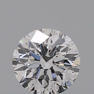 0.30 Carat Round E SI1 VG EX GIA Natural Diamond