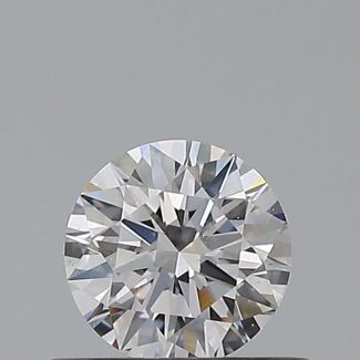 0.4 Carat Round D VS2 EX VG GIA Natural Diamond