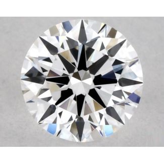 0.46 Carat Round D VS1 EX VG GIA Natural Diamond