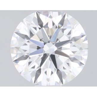 0.86 Carat Round D VS2 EX GIA Natural Diamond